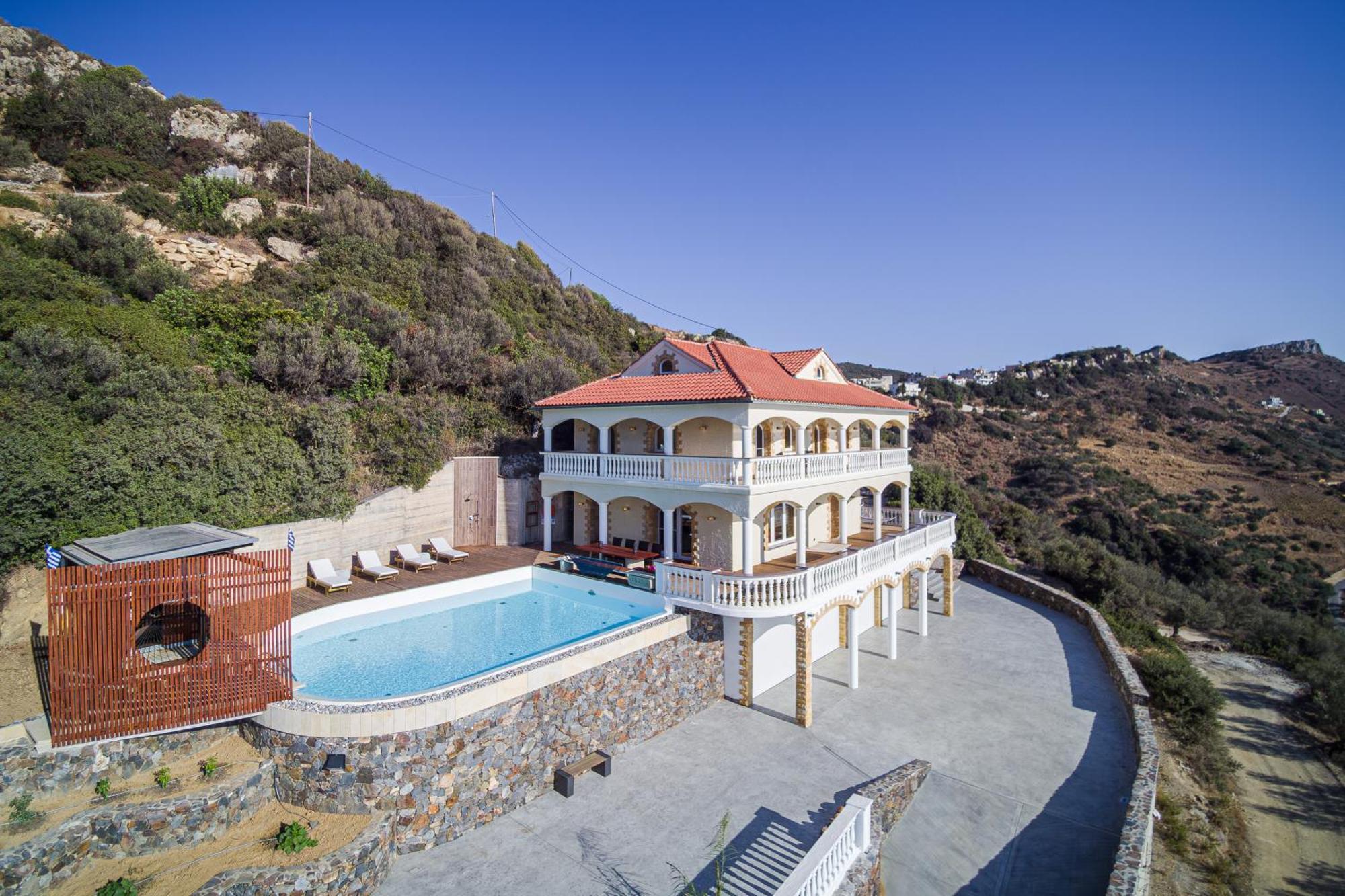 Villa Sun Rock - Ravdoucha Kolymbari Exterior photo